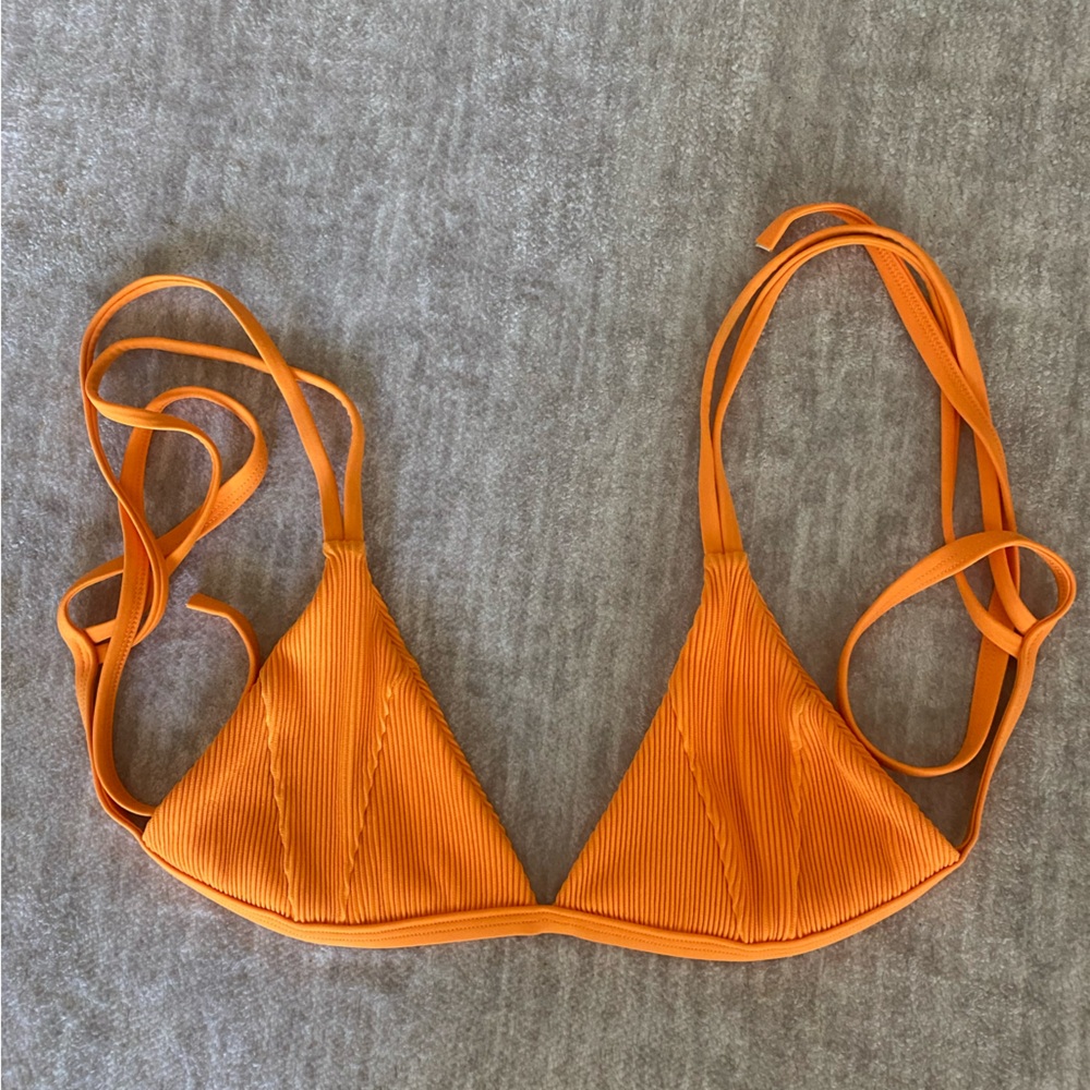 Kulani Kinis Orange Bikini Top